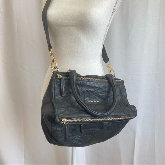 Givenchy medium pandora in aged leather - Picture 4 of 9